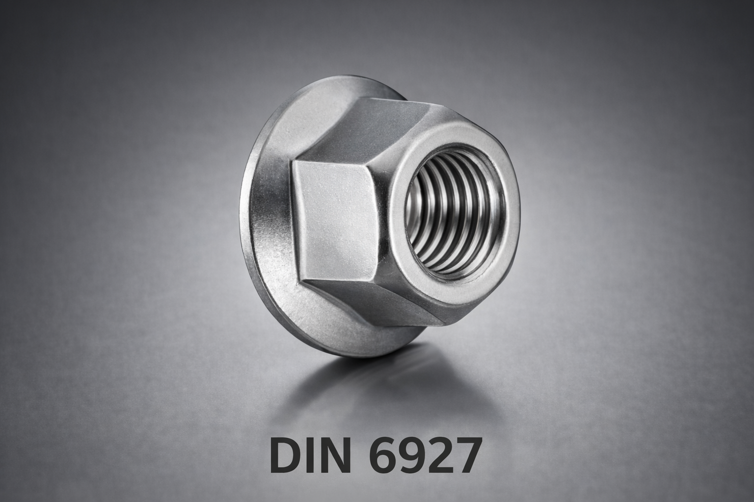 DIN 6927 Flanşlı Sıkmalı Somun – Tam Metal Kilitli ve Isıya Dayanıklı Emniyet Somunu - Somunlar - Dağ Civata